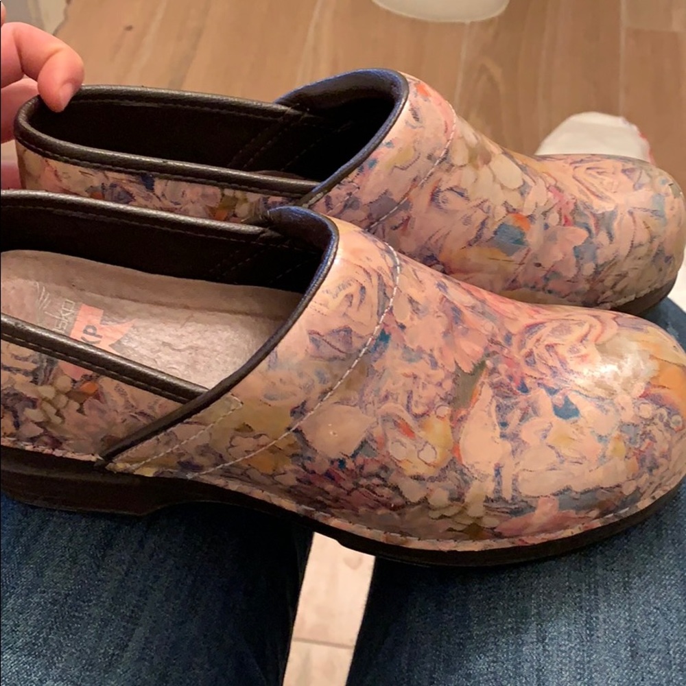 Dansko XP Floral Clogs